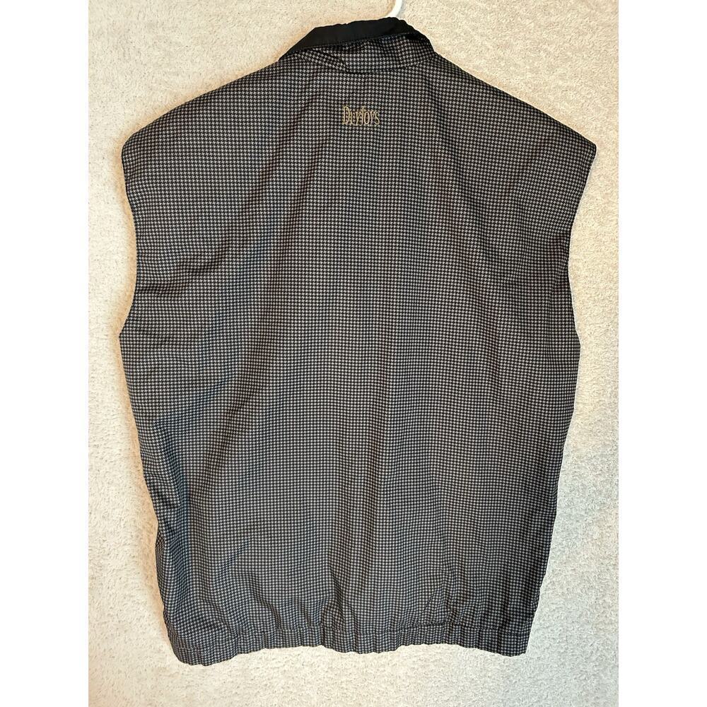 DryJoys by FootJoy Mens XS 1/2 Zip Houndstooth Wind & Rain Golf Pullover Vest. - Picture 4 of 8